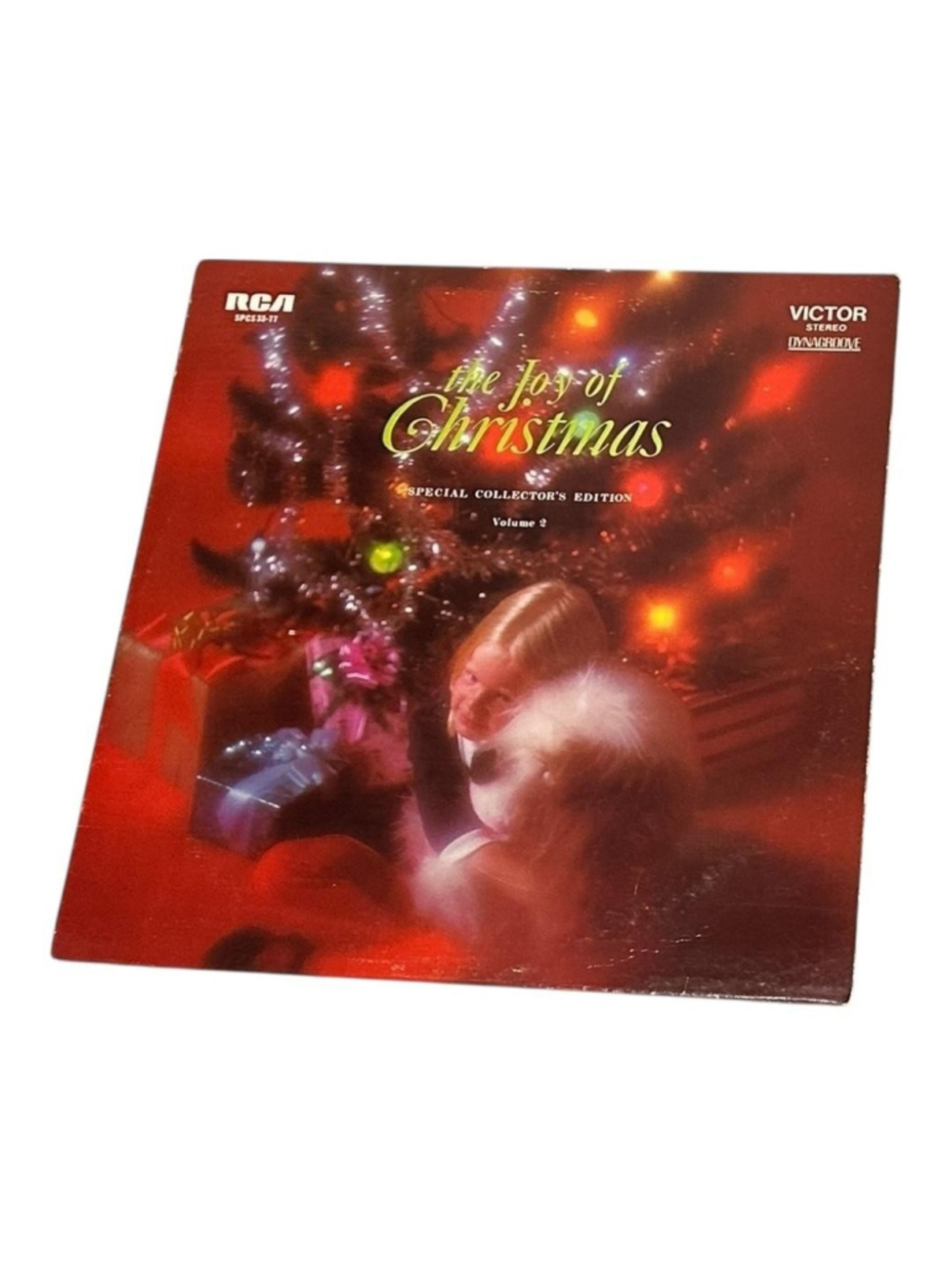 Vintage Various Artists Joy Of Christmas Volume 2 12" Black Vinyl LP RCA Xmas
